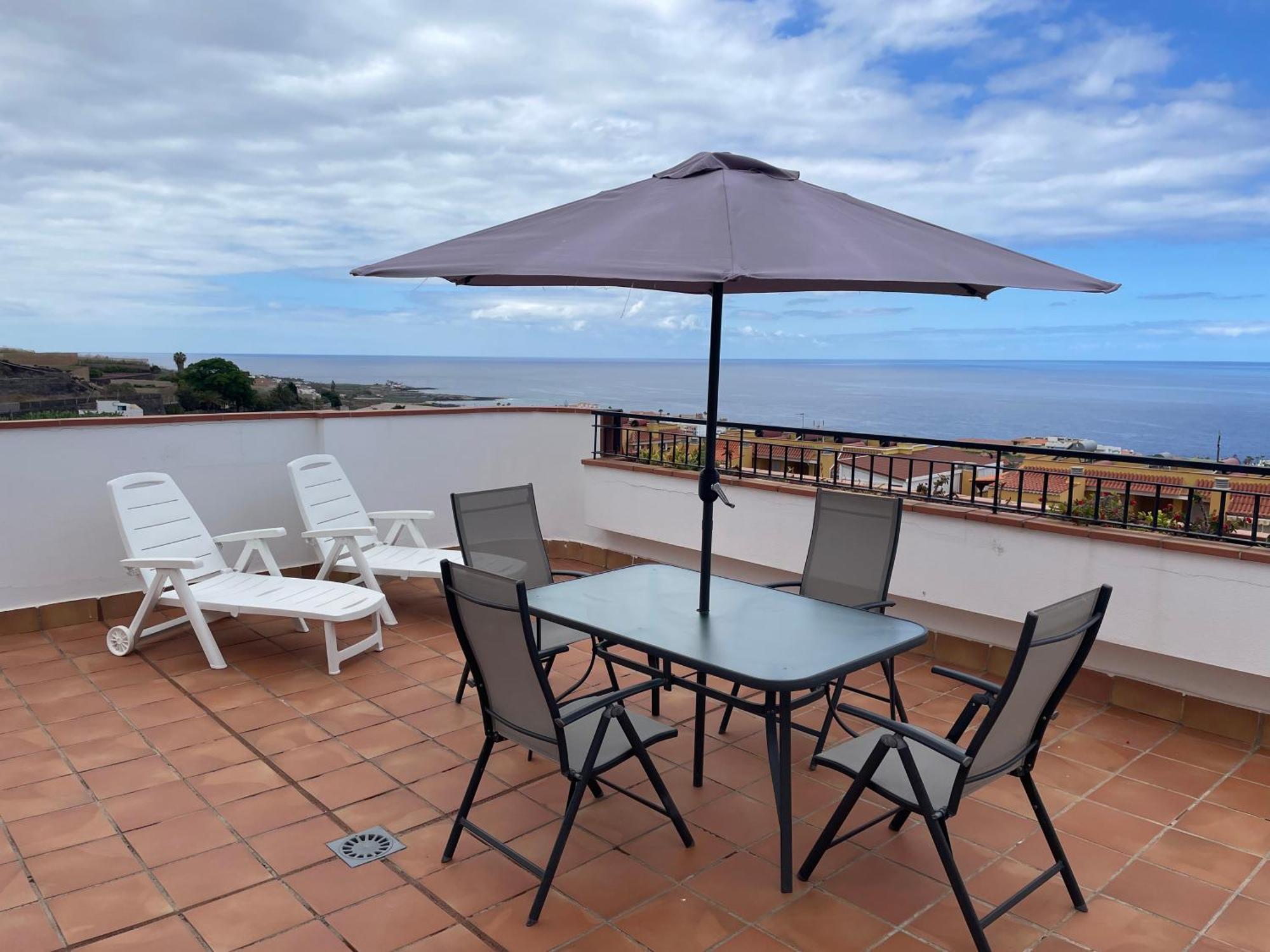 Amazing Duplex With Large Terrace And Sea Views Apartment Пуерто де Сантяго Екстериор снимка